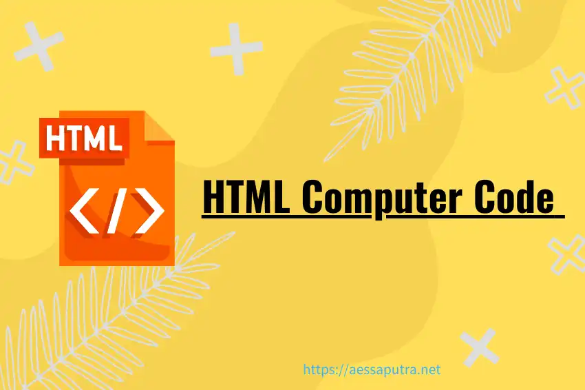 panduan html computer code