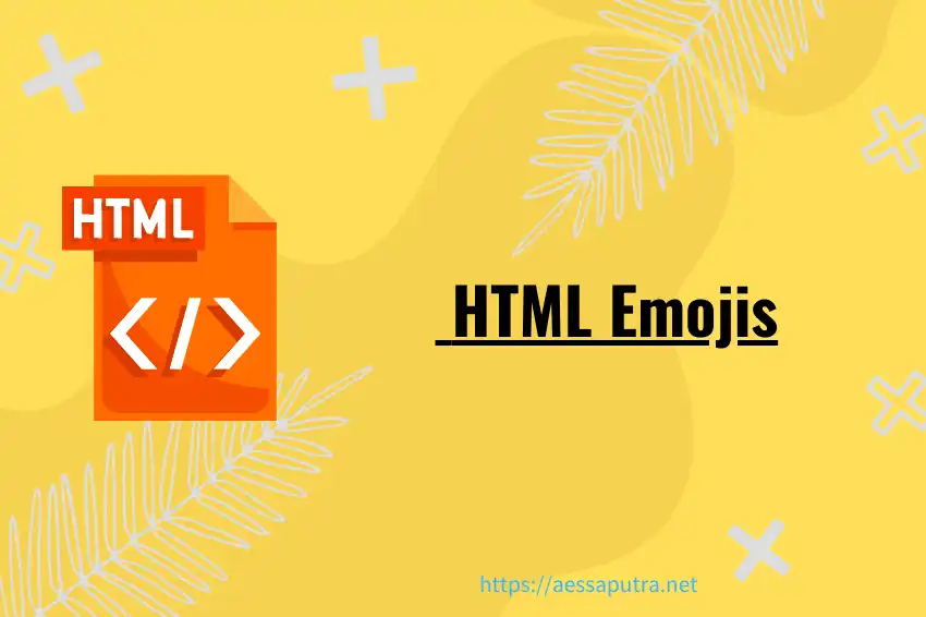 panduan html emojies