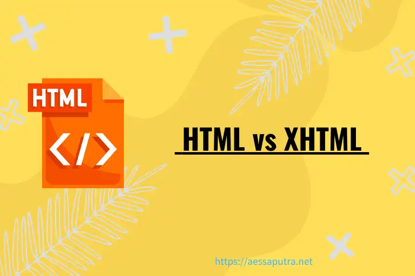 memahami html vs xhtml