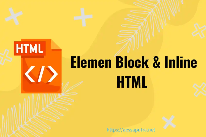 panduan element block & inline html