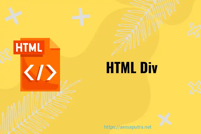 panduan html div / pembungkus